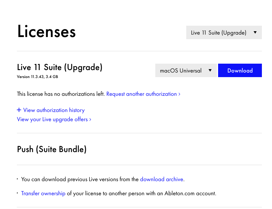 Ableton Suite 11 (Full uprade from 9 to 11)